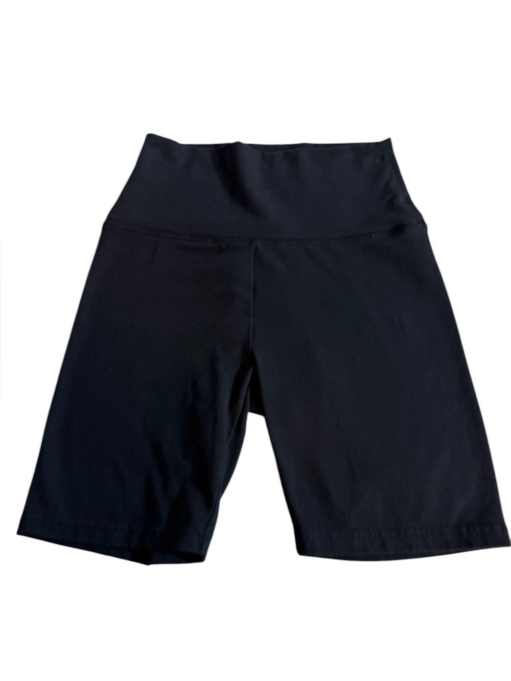 aerie Black High-Waist Athletic Bike Shorts